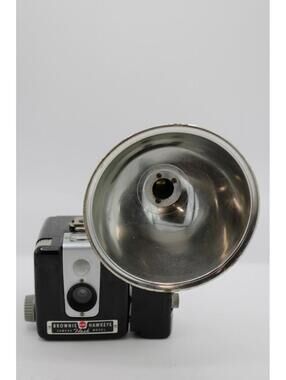 Vintage Kodak Brownie Hawkeye Flash Camera w/ Kodalite Flash Guard-Untested